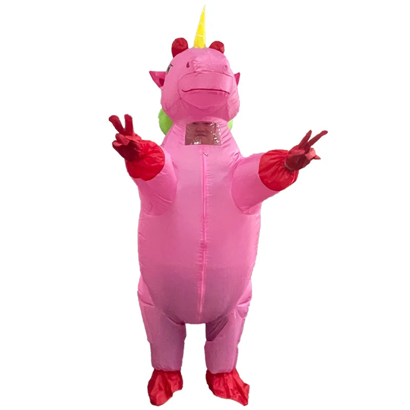 Dein süßes Aufblasbares Einhorn Kostuem!