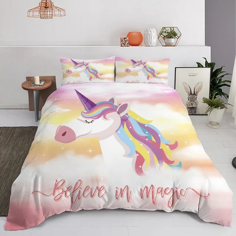 Deine moderne Einhorn Bettwäsche Prinzessin