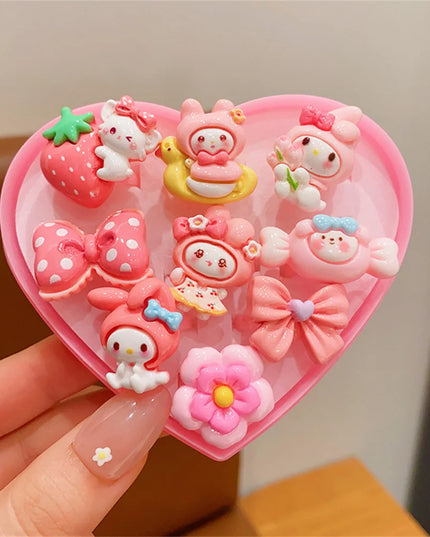 Dein tierisch süßer Einhorn Ring im Set!