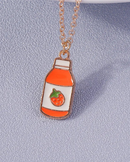 Deine bunte Einhorn Kette mit Enamel-Motiven!