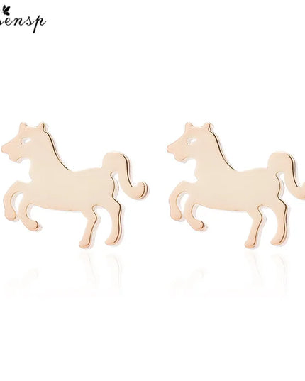 Deine Einhorn Ohrringe im Vintage-Look!