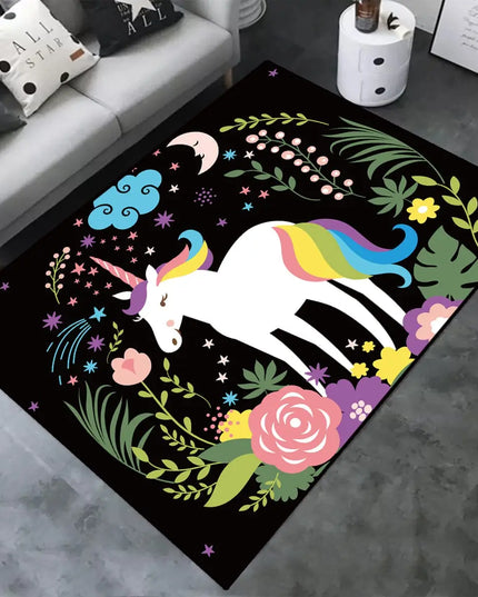 Dein süßer Einhorn Teppich in Pink!