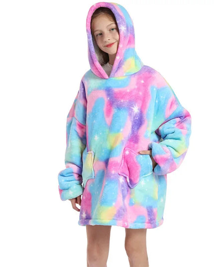 Zauberhafte Einhorn Decke als Bademantel!