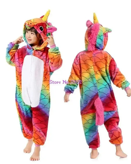 Dein kuscheliger Einhorn Onesie Panda-Style!