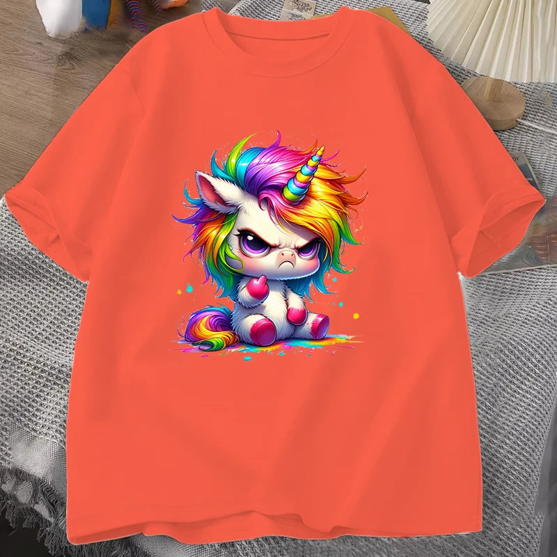Dein grauer Einhorn Hoodie: einfach