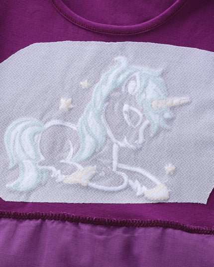 Dein zauberhaftes Einhorn Kleid Pink!