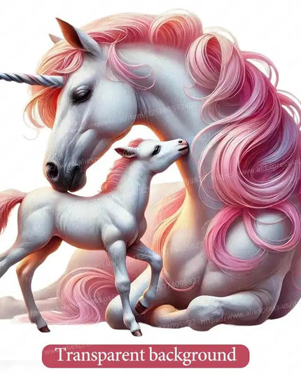 Dein liebevolles Einhorn Wandtattoo Mutter &