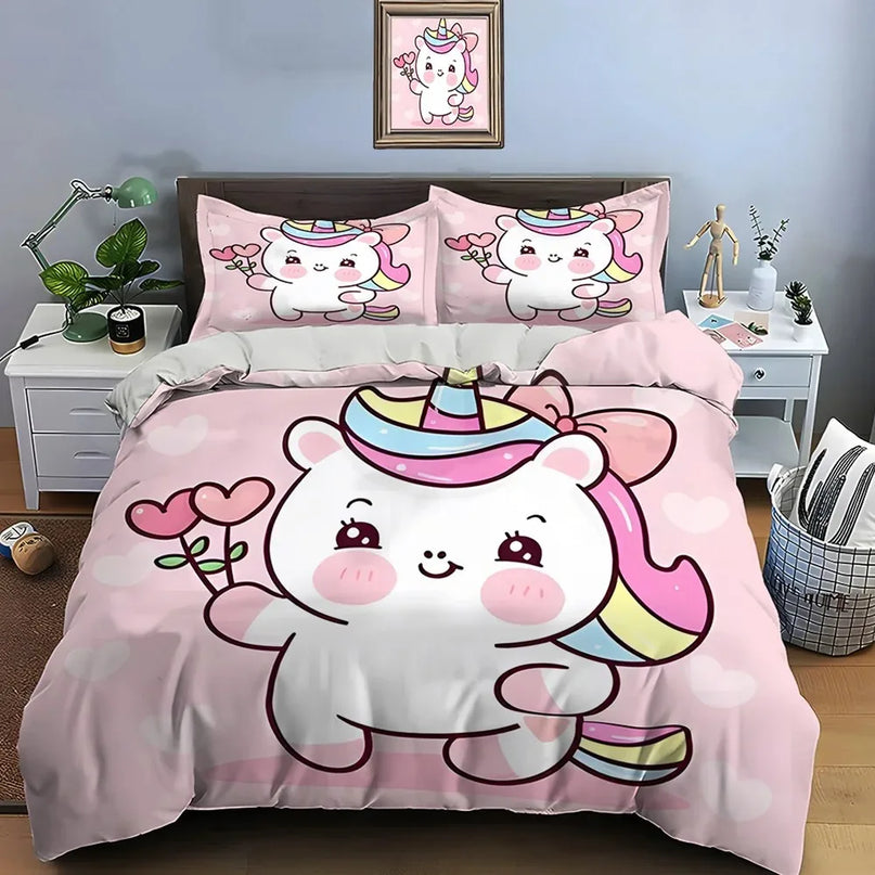 Deine Einhorn Bettwäsche für traumhafte