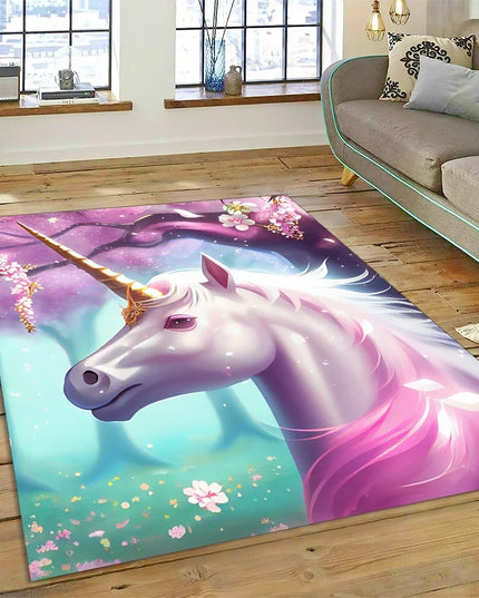 Dein Einhorn Sessel als 3D Traum-Teppich!