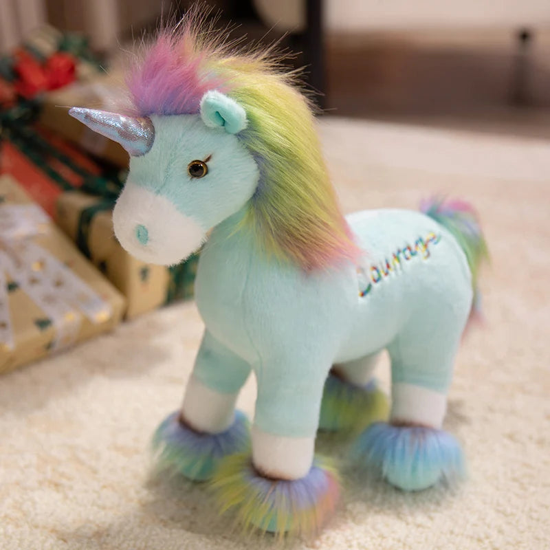 Dein Regenbogen Einhorn Kissen zum Liebhaben!