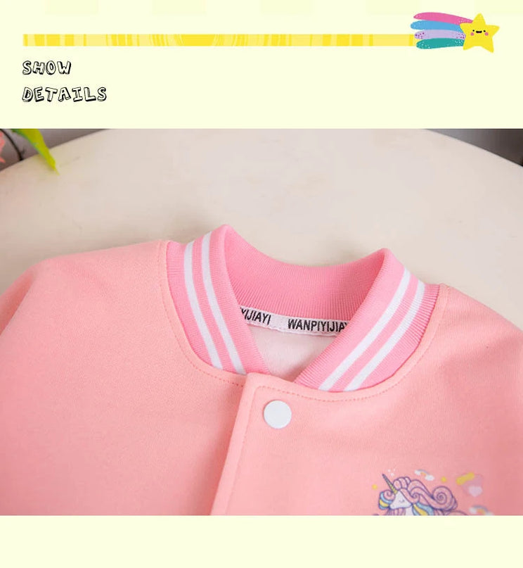 Magische Einhorn Jacke für Mädels!