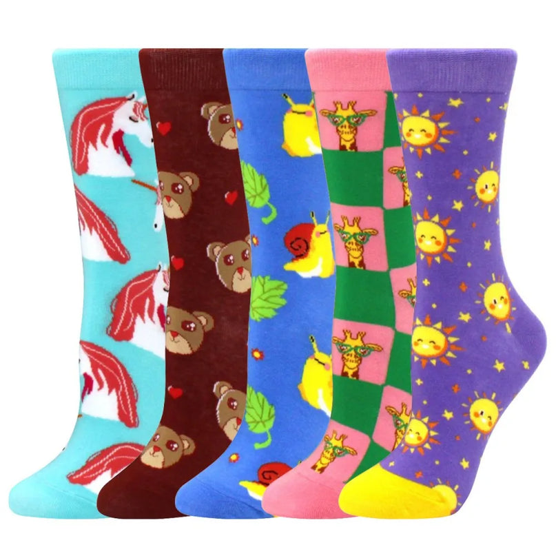 Deine bunten Einhorn Socken für gute Laune!