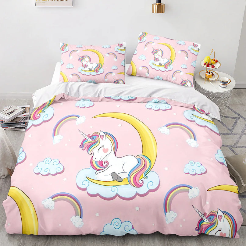 Deine Traumwelt mit Einhorn Bettwäsche!