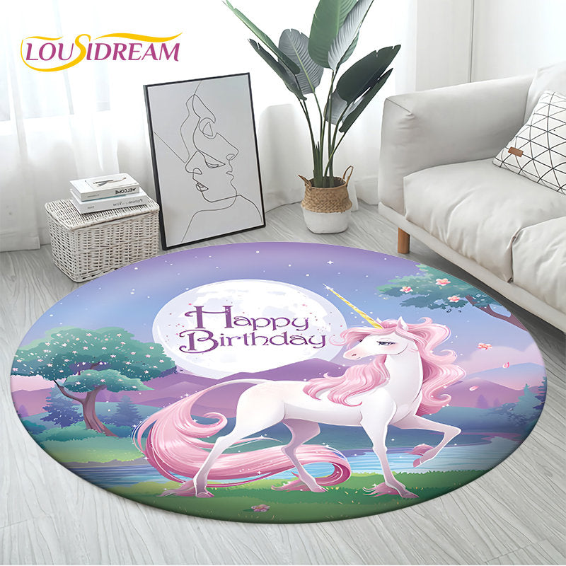 Dein runder Einhorn Sessel zum Spielen!