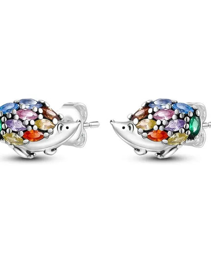 Süße Einhorn Ohrstecker aus 925 Silber