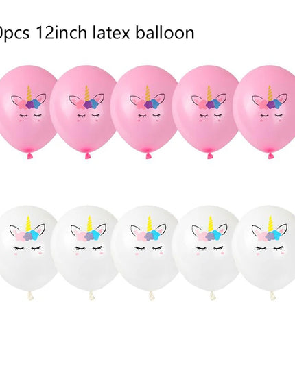Feiere magisch mit diesen Einhorn Ballons!