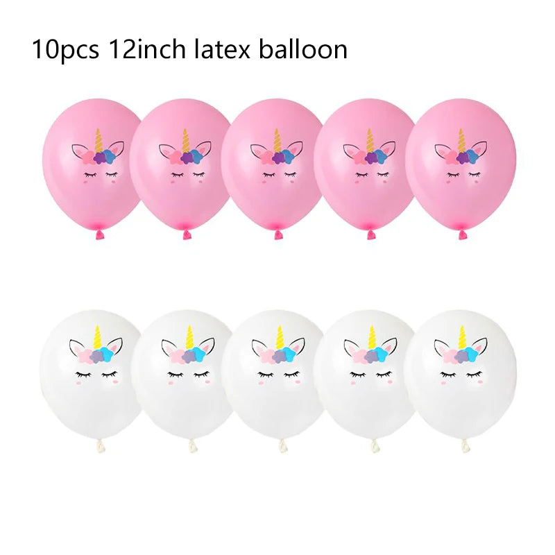 Feiere magisch mit diesen Einhorn Ballons!