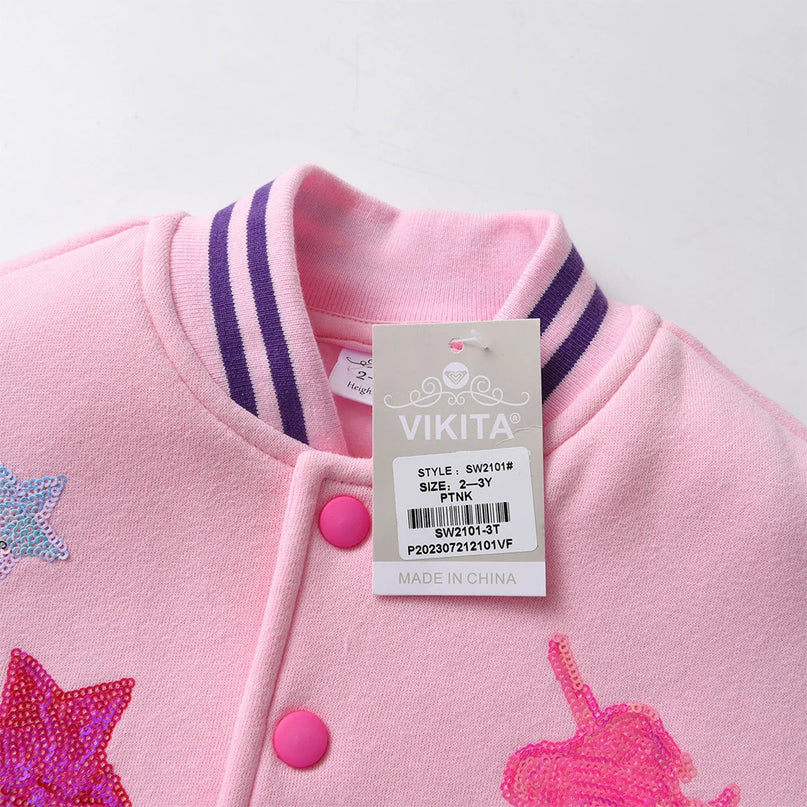 Deine coole Einhorn Jacke im Baseball-Stil