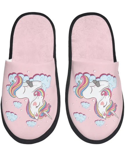 Warme Einhorn Hausschuhe für dich!