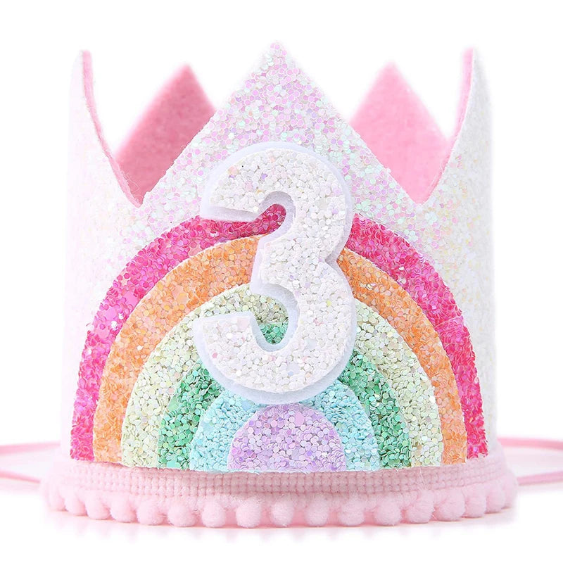 Bunte Einhorn Schreibwaren Krone!