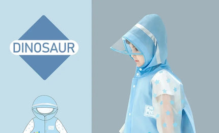 Dein Einhorn Regenponcho mit Rucksack-Platz!