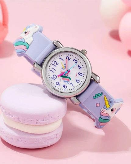 Deine niedliche Einhorn Uhr aus Silikon!