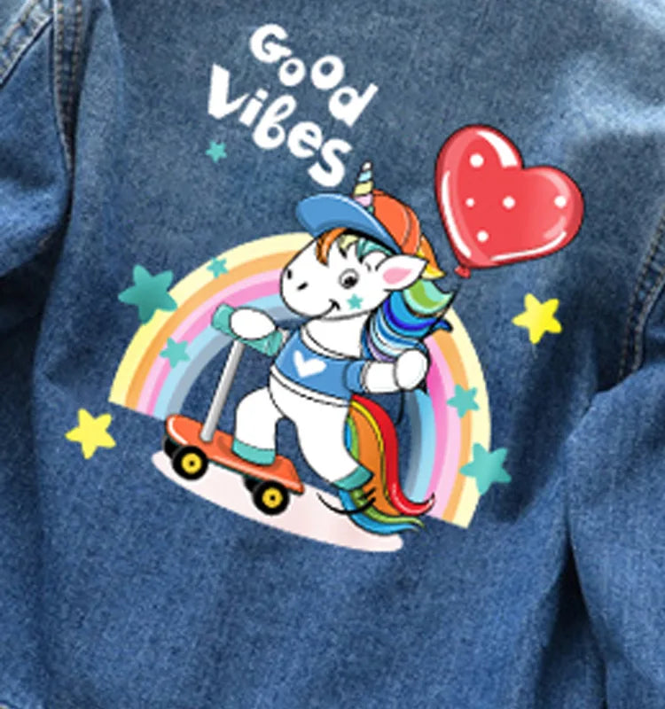 Deine stylische Einhorn Jacke für kleine