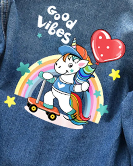 Deine fröhliche Einhorn Jacke für bunte Tage!