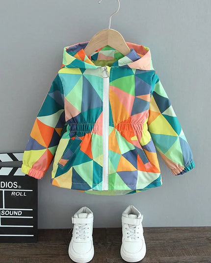 Deine fröhliche Einhorn Jacke in Blau!