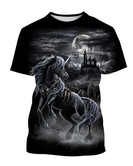 Dein süßes Einhorn Kleid mit 3D Kunst