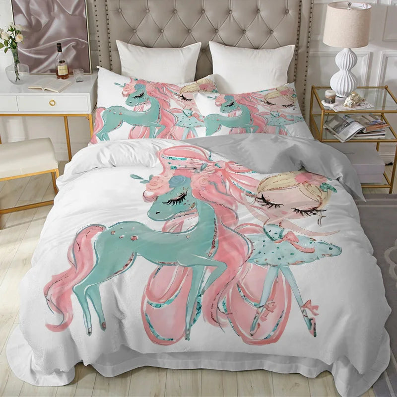Deine moderne Einhorn Bettwäsche Prinzessin