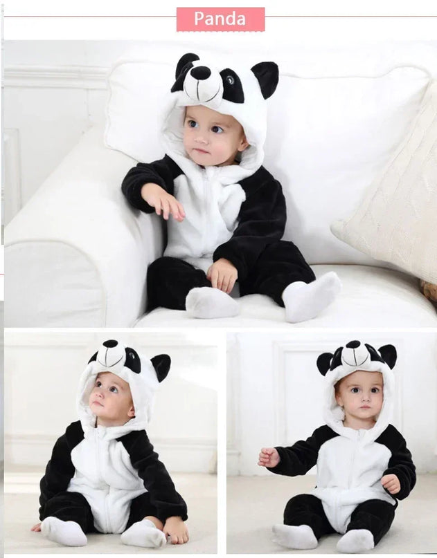 Kuscheliges Einhorn Kostuem für dein Baby!