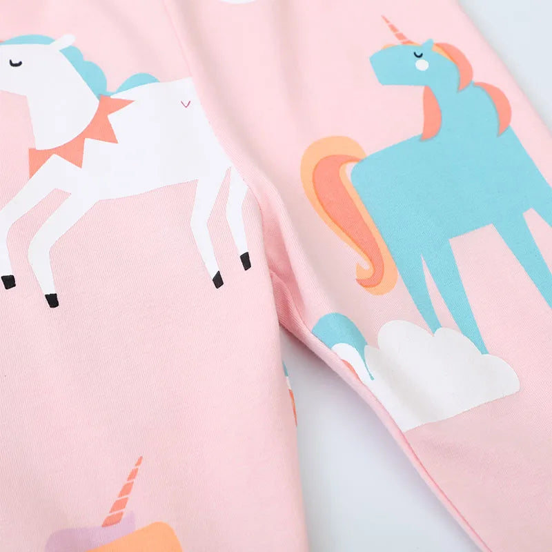 Deine zauberhafte pinke Einhorn Leggings!