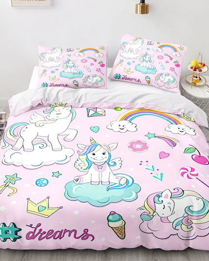 Deine Traumwelt mit Einhorn Bettwäsche!