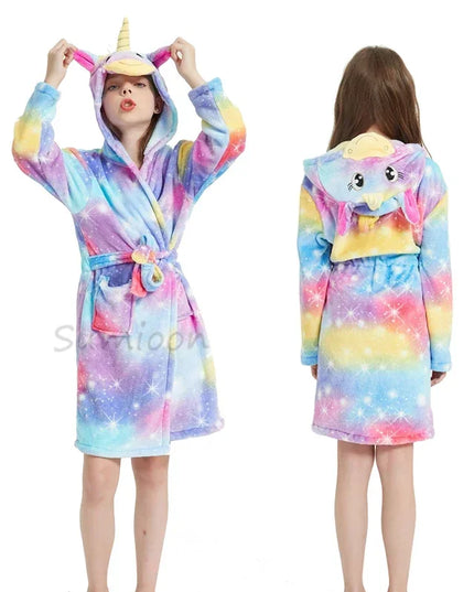 Dein funkelndes Regenbogen Einhorn Handtuch