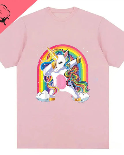Das strahlende Einhorn T-Shirt in Weiß!