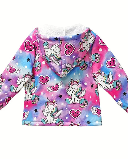 Deine kuschelige Einhorn Jacke für kalte