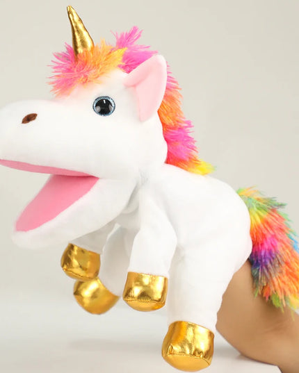Dein interaktives Einhorn Handpuppen