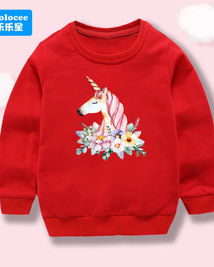 Dein cooler Einhorn Hoodie Schwarz!