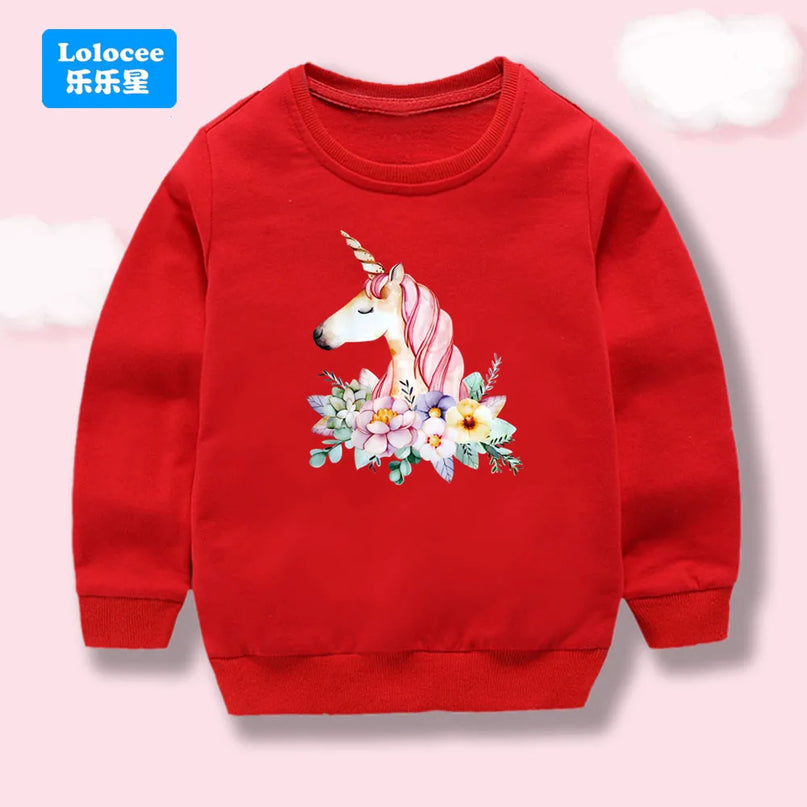 Dein cooler Einhorn Hoodie Schwarz!