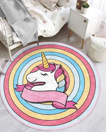 Runde Einhorn Decke: Dein magischer