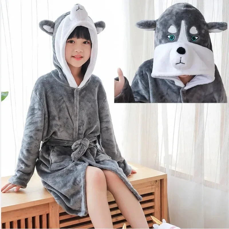 Cooler Einhorn Pyjama in tiefem Blau!