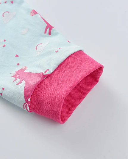 Dein süßer Einhorn Pyjama Baumwoll-Set