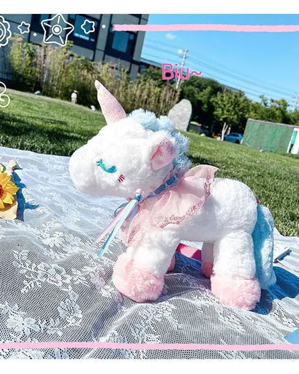 Dein flauschiger Einhorn Plüsch-Begleiter