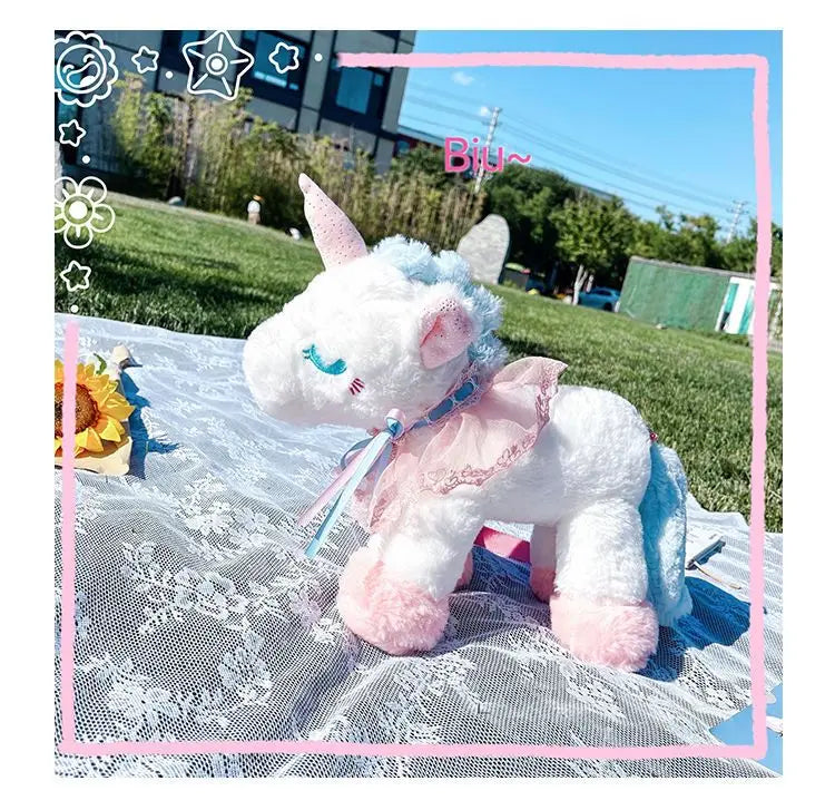Dein flauschiger Einhorn Plüsch-Begleiter