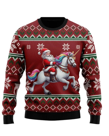 Einhorn Jogginganzug in hellen Farben mit einem frischen, modernen 3D-Print, ideal für einen stylischen und komfortablen Look.