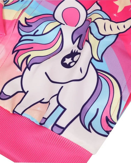 Deine zauberhafte Einhorn Jacke in Rosarot!