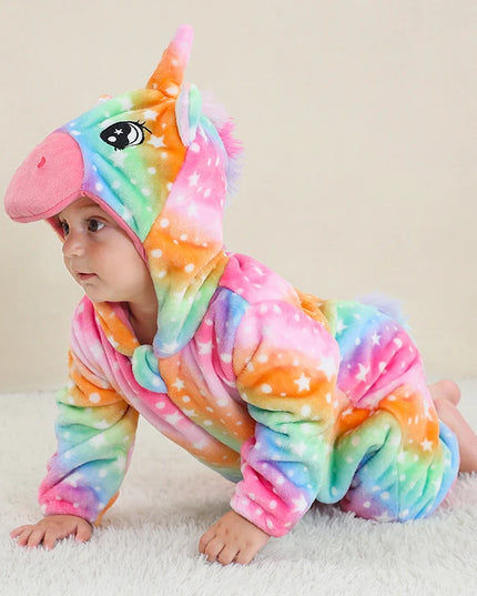 Kuscheliges Einhorn Kostüm für dein Baby
