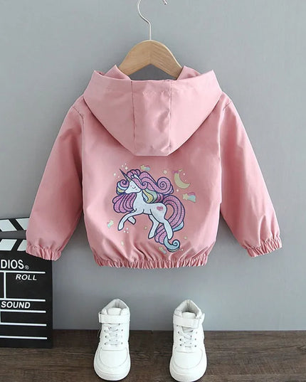 Deine zauberhafte Einhorn Jacke mit Kapuze!