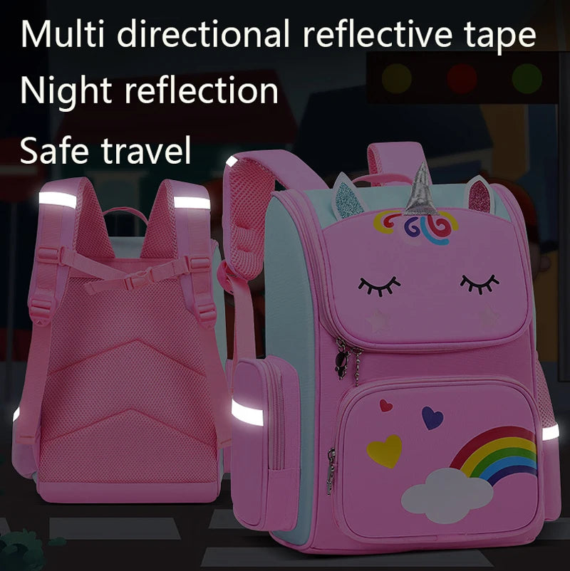 Dein großer lila Einhorn Rucksack für